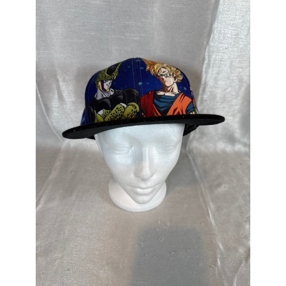 Dragon Ball Z Snapback Hat Goku Cell Trunks Piccolo Anime Cartoon‎ Men's